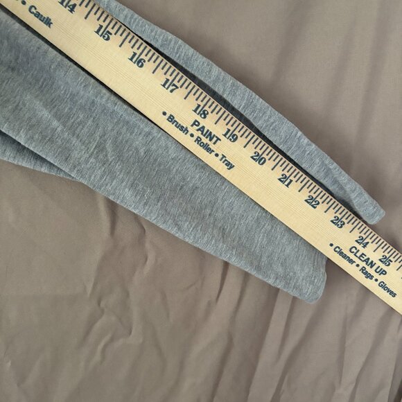 Cold Water Creek Womens Long Sleeve Crew Neck Top Size XXL Grey Cotton Athesiure - Picture 3 of 6